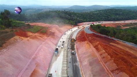 Br Momento Historico Primeira Pista Liberada No Corte Obras