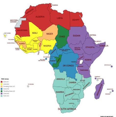 Africa gets new zone - This is great news for African chess players.