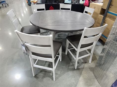 Bayside Furnishings Ashlyn Pc Dining Set Costco