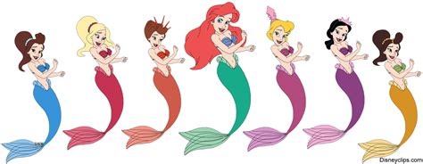 Ariel And Her Sisters Cartoonbelly