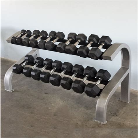 Cap Coated Hex Dumbbell Set With Rack 150 Lbs Sdrs 150r Primo Fitness