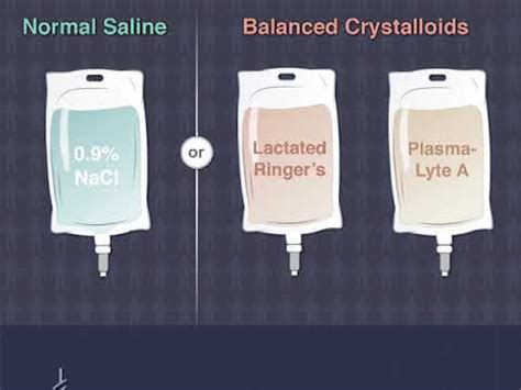 Crystalloids Iv Fluids