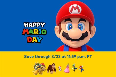 Nintendo Announces Mar10 Day Festivities With Mario Switch Bundle And New Mario Kart Courses My