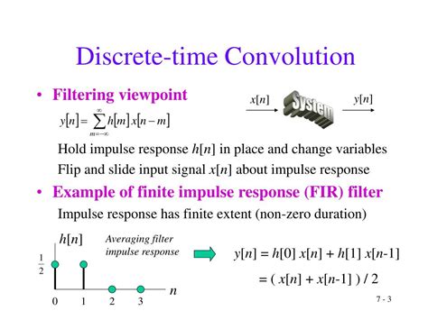 Ppt Discrete Time Convolution Powerpoint Presentation Free Download