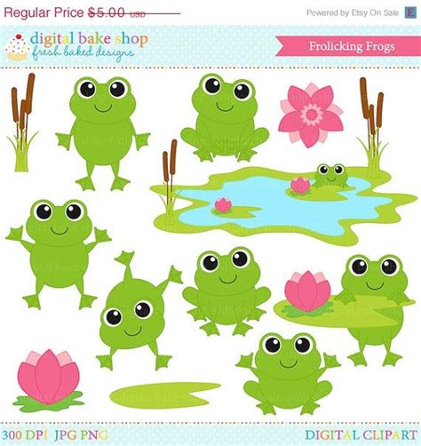 Baby Frogs Clipart