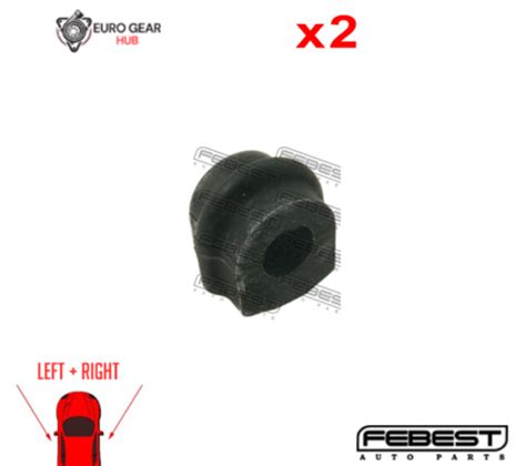 SET OF 2 BUSHING STABILISER BAR FEBEST NSB C24R FOR NISSAN 2 PCS EBay