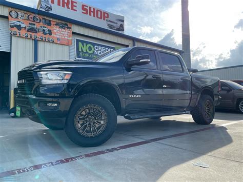 Dodge Ram Black Fuel Off Road Rebel 6 D681 Wheel Wheel Front