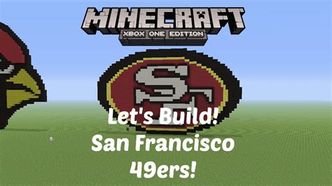 Minecraft Lets Build Nfl Logos San Francisco 49ers Xbox One Hd