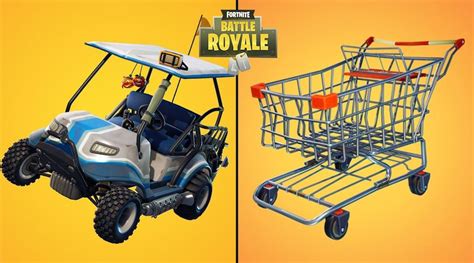 Fortnite: How to Do Tricks in the Shopping Cart and ATK