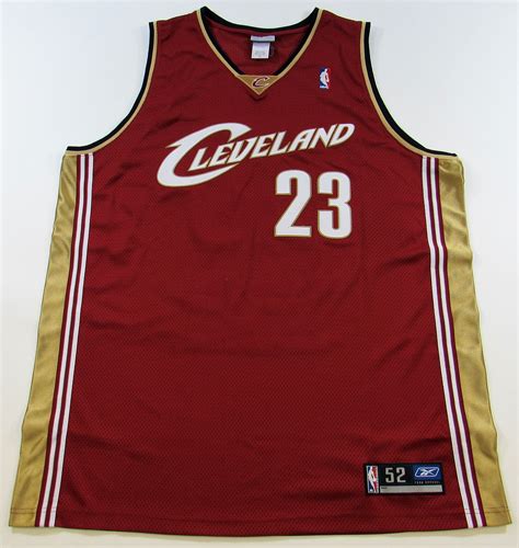 Lot Detail Lebron James Signed Cleveland Jersey UDA