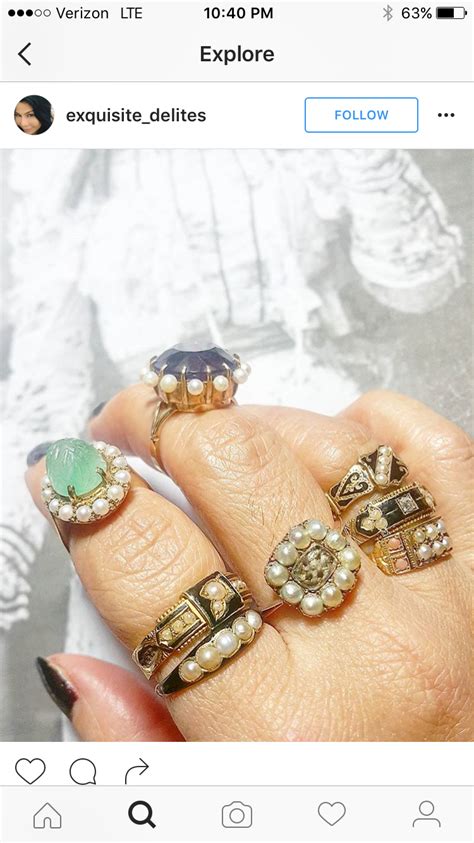 Gemstone Rings Gemstones Jewelry Fashion Moda Jewlery Gems