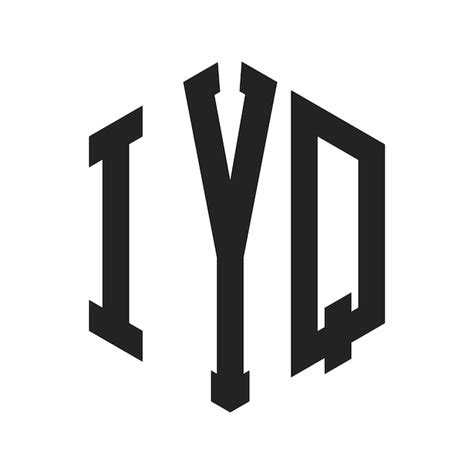 Iyq Logo Design Letra Inicial Iyq Monograma Logotipo Usando Forma De