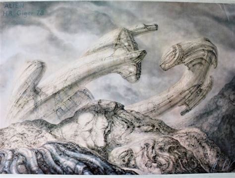 HR Giger 1940 2014 Wreck Aus Der Serie Alien Catawiki