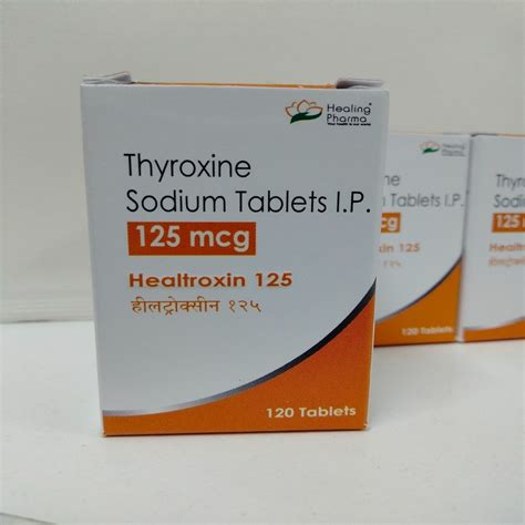 Levothyroxine Sodium Tablet At Best Price In India