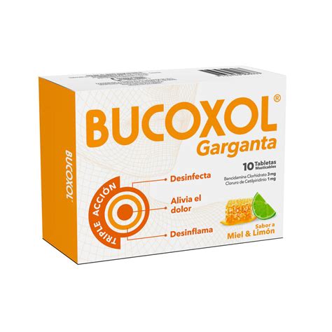 Bucoxol Sabor Miel y Limón 3 mg 1 mg desde 15 600