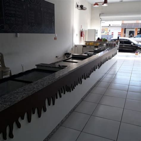 Montagem Gusteau Sorvetes Mais Inox Refrigera O Ribeir O Preto