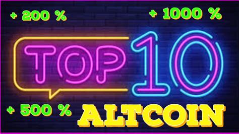 Top 10 Altcoins A Fort Potentiel YouTube