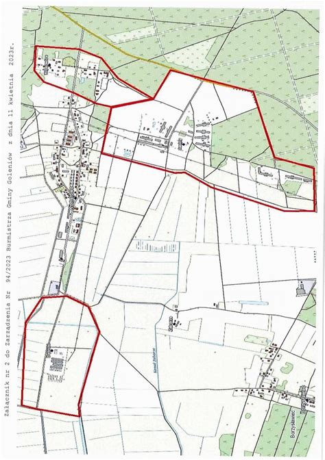 mapa Komarowa m goleniow net Goleniów portal