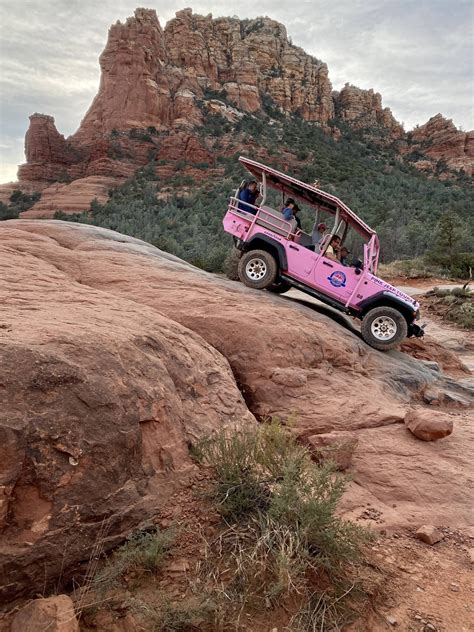 Our Pink Jeep Tour In Sedona Az Journey With J