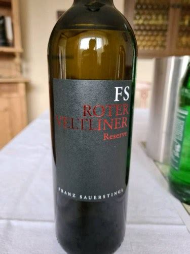 Franz Sauerstingl Roter Veltliner Reserve Vivino Australia