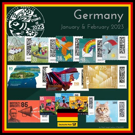 Germany Part Jan Feb Philatelic Pursuits