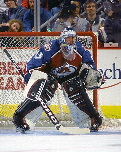 Patrick Roy Goalie Colorado Avalanche 8x10 Hockey Hof Photo Ebay