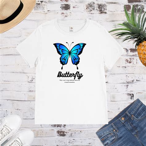 Butterfly T Shirt For Women Butterfly Butterflies Quotes Etsy