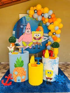 Ideas De Decoraci N De Bob Esponja Para Cumplea Os Bob Esponja