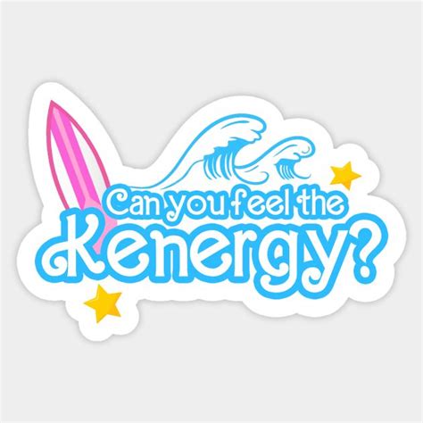 A Sticker That Says Can You Feel The Kermony