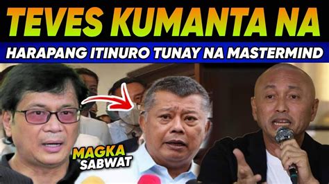 Kapapasok Lang Sawakas Cong Teves Nagpakita Na Hindi Daw Siya