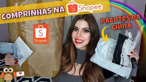 Comprinhas Shopee Da China Expectativa X Realidade Youtube