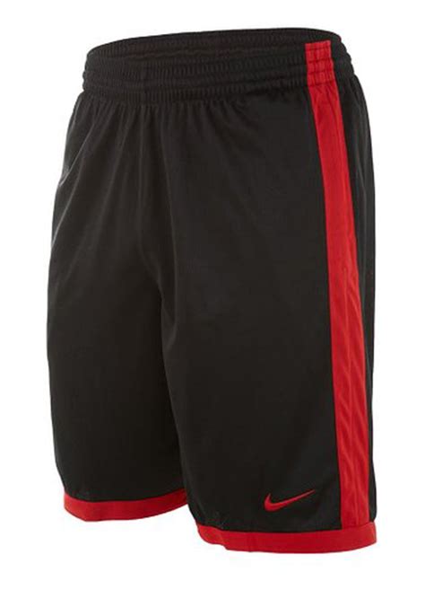 Nike - Nike Mens Mesh Cash Black and Red Basketball Shorts - Walmart ...