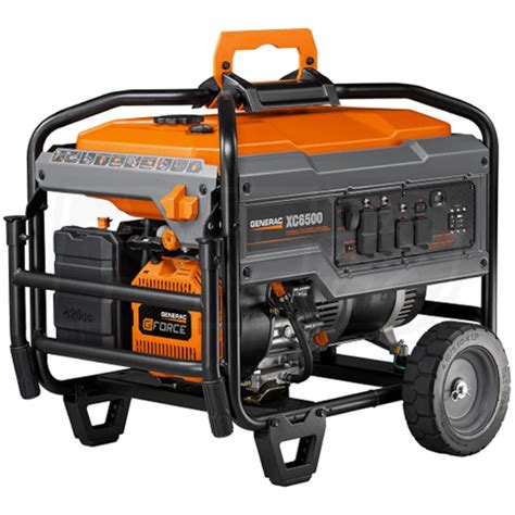 Generac Xc6500 6500 Watt Professional Portable Generator Carb Generac 6824 0