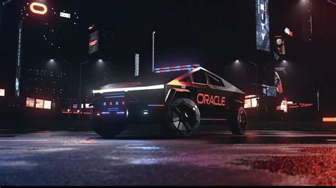 Teslas New Pickup Goes Full Robocop As A Police Truck