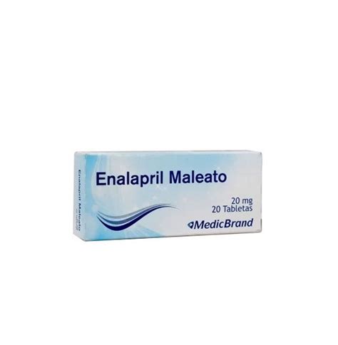 Enalapril Anglopharma 20 Mg X 10 Tabletas