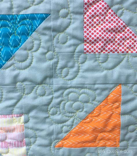 Anja Quilts TGIFF Fllying Confetti Quilt 2