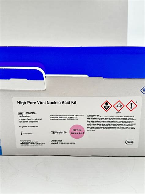 Roche High Pure Viral Nucleic Acid Kit 100 Reactions 11858874001 EBay