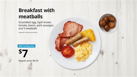 IKEA Breakfast Menu Australia | Restaurant Food Menu - IKEA