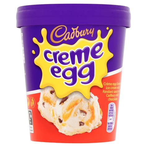 Cadbury Crème Egg Tub Consort Frozen Foods