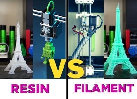 Resin D Printer Vs Filament Fdm Printer W Cloud