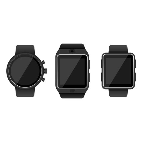 Smartwatch Vector Design Illustration Isolated On White Background