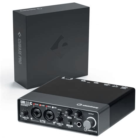 Steinberg UR22C USB C Audio Interface Cubase PRO 11 Bundle