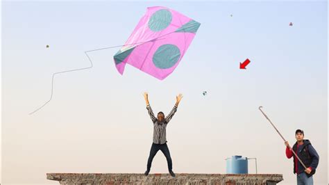 Cutting Caught Kite Types Of Patangbazz Kite Flying Youtube