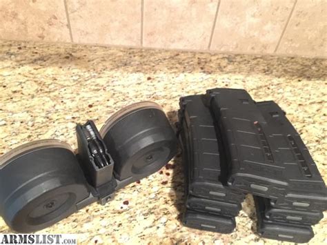 Armslist For Sale 7 Gen 3 P Mags And 100 Round Drum