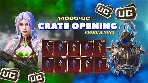 Fiore X Suit Crate Opening Uc Crate Opening M Glacier And