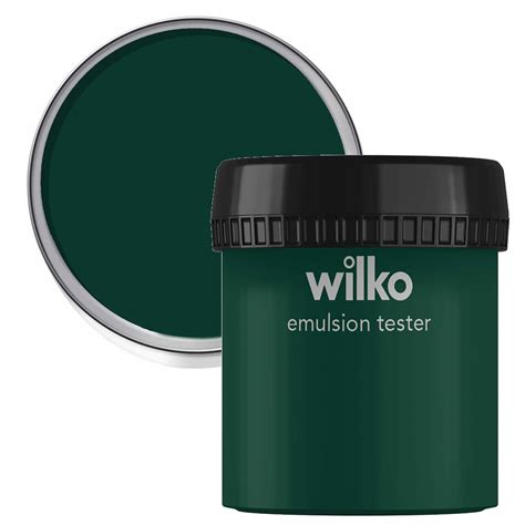 Wilko Black Forest Fern Emulsion Paint Tester Pot 75ml Wilko