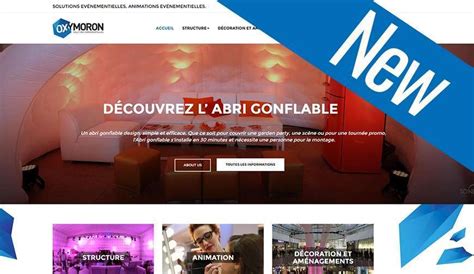 Oxymoron Solutions Lance Son Nouveau Site Internet