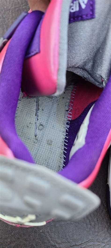 NIKE AIR JORDAN 4 RETRO OG PINK FOIL CEMENT ELECTRIC PURPLE Youth 6