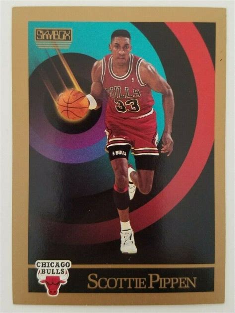 Skybox Chicago Bulls Scottie Pippen Basketball Trading Card