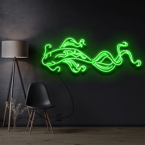 Koi Fish Pet Neon Sign Neon Icons